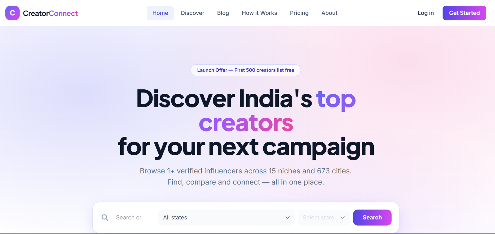 A Project that connect creators