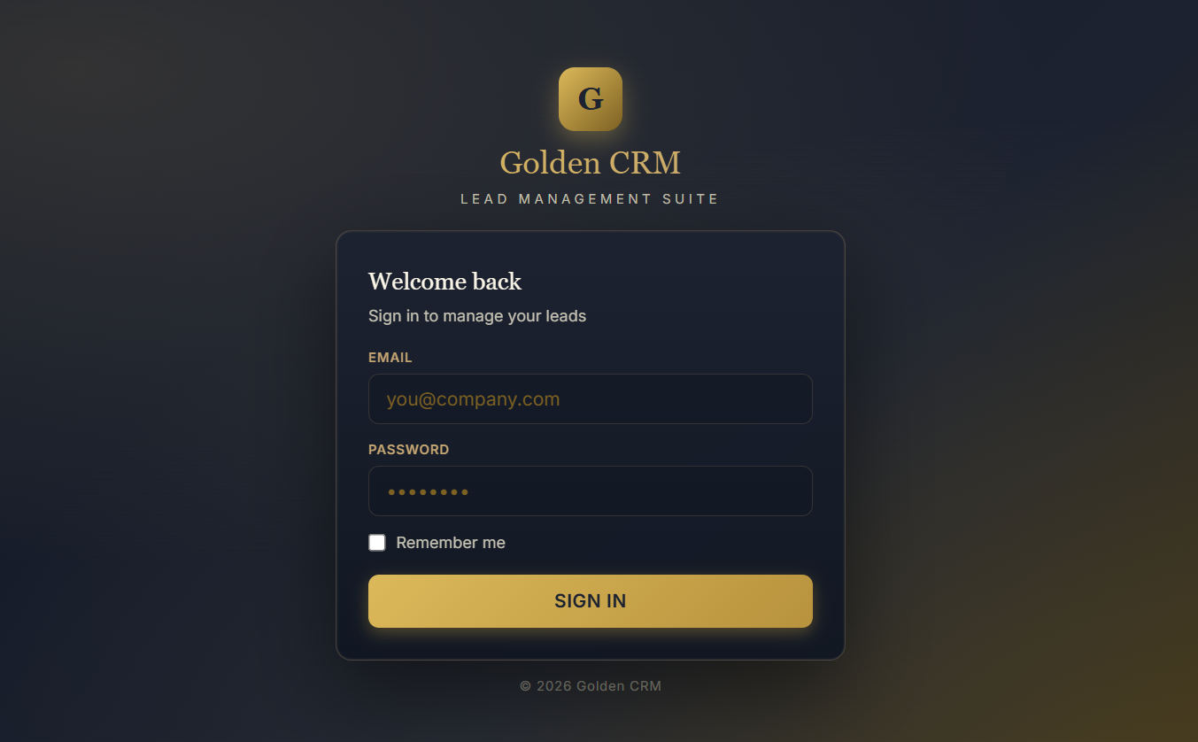 A Customer Realation Management project